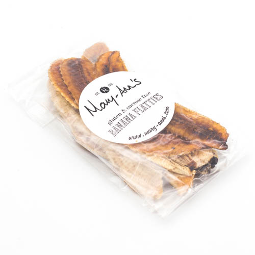 Banana Strips or Flatties Dried (80g)