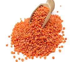 Red Lentils (5kg packed loose in plastic bag)