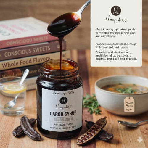 Natural Carob Syrup (500g)
